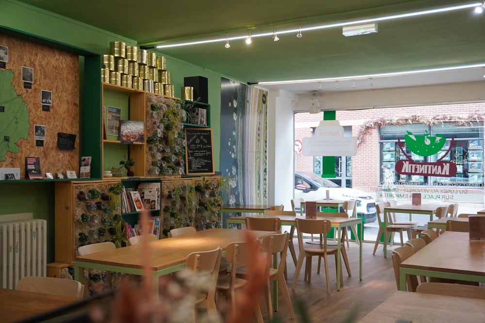 Espace convivial du Rucher Créatif à Troyes